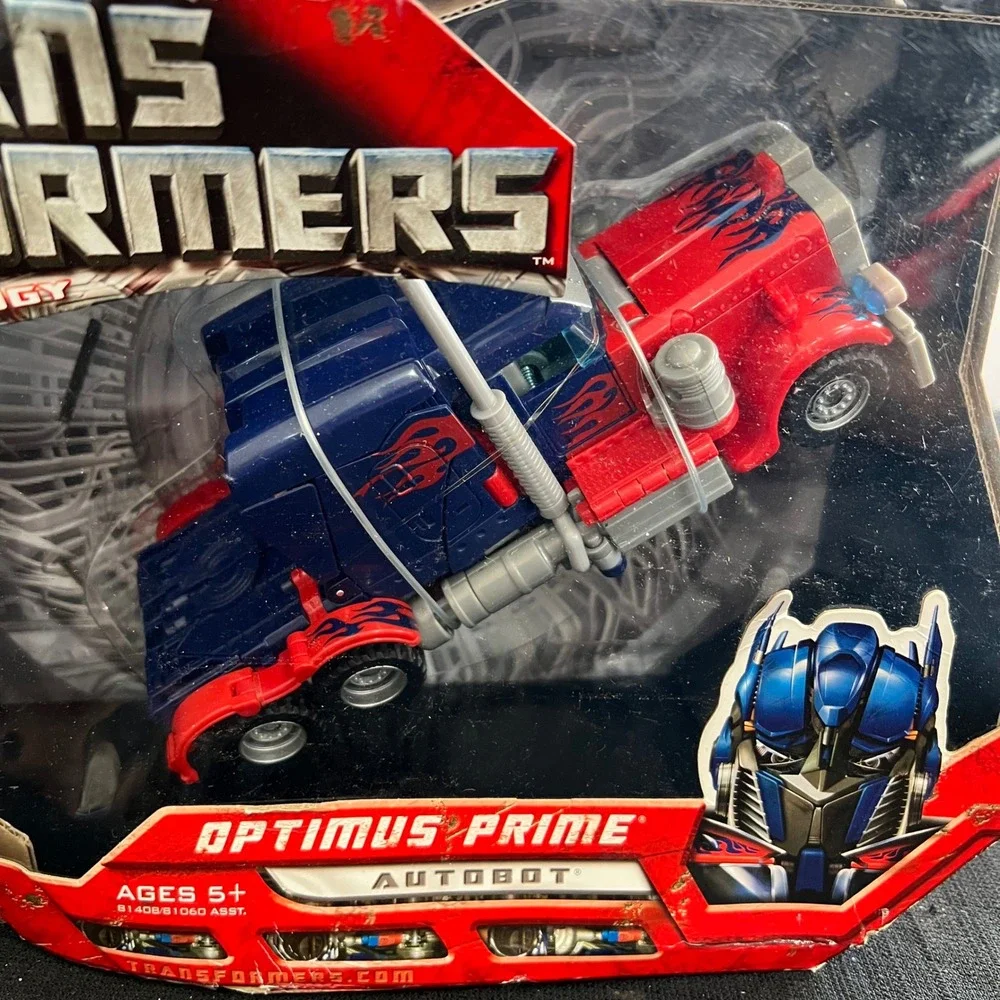 Hasbro Transformers 2007 Movie Optimus Prime Voyager Class Automorph 81408 NIB